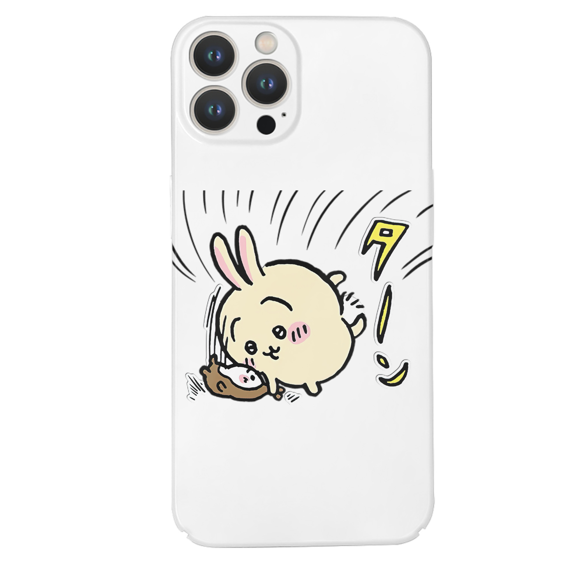 （画像用） ちいかわ うさぎ Chii-kawa usagi 【iPhone 14シリーズ対応】ハードケース